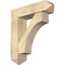 Ekena Millwork Westlake Arts and Crafts Rough Sawn Bracket w/ Offset Brace, Douglas Fir, 8"W x 30"D x 34"H BKT0806X30X34WTL03RDF - alternate 1